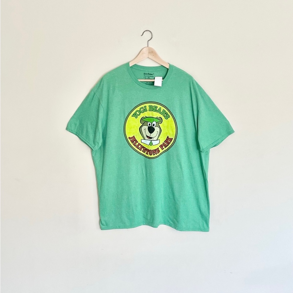 NEW Yogi Bear’s Jellystone Park Graphic Green T Shirt Adult size 2XL